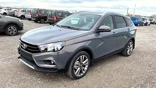 СВ КРОСС В ПОЛНОМ ФАРШЕ: ЗА СКОЛЬКО ОТДАЛИ? LADA VESTA SW CROSS 2022 LUXE PRESTIGE на вариаторе!