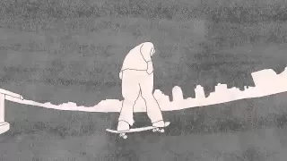 Skateboard Rotoscope Animation