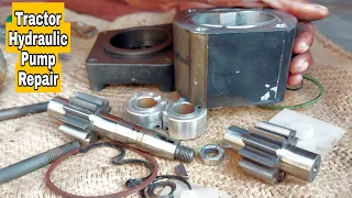 Tractor Hydraulic Pump Full Repair (Part-1)