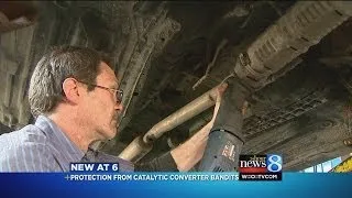 Seconds to steal a catalytic converter