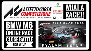 Online race - BMW M6 @ Kyalami plus setup