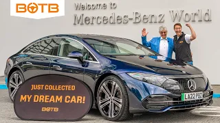 Collecting a £116,000 Mercedes EQS 450+ Electric car! BOTB Car Winner