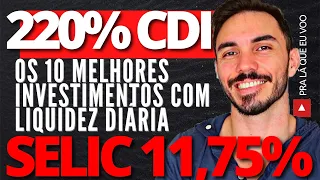 URGENTE! SELIC CAIU 11,75%: MELHORES INVESTIMENTOS PARA 2024 DA RENDA FIXA!  CDB, LCI QUAL O MELHOR?