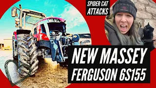 Sparkly new Massey Ferguson 6S155 (a new era apparently)