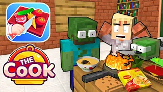 Monster School : THE COOK CHALLENGE WITH CHEF RAMSAY - Minecraft Animation