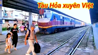 Tàu Hỏa xuyên Việt. du lịch bằng tàu hỏa. đường sắt Việt Nam.