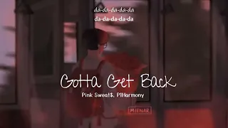 Vietsub | Gotta Get Back - Pink Sweat$, P1Harmony | Lyrics Video