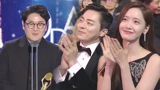 이상근 감독, 조정석X윤아 주연 ‘엑시트’로 신인감독상 수상 @제40회 청룡영화상 20191121