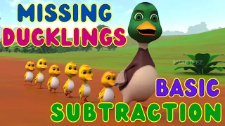 Missing Ducklings | Basic Subtraction | Elementary | Primary | Subtraction Basics | Smarteez