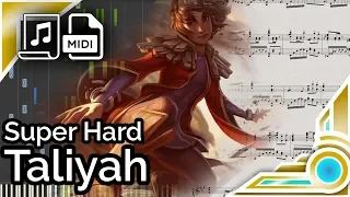 Taliyah login theme ('Challenger' ver.) - League of Legends (Synthesia Piano Tutorial)