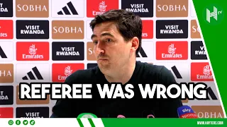 VAR bad but Arsenal FANTASTIC | Andoni Iraola | Arsenal 3-0 Bournemouth