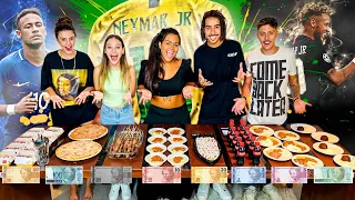 TODA COMIDA DO NEYMAR QUE VOCÊ COMER, EU VOU PAGAR !!! (AS CEGAS)