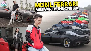 SAINGAN BERAT LAMBORGHINI! Inilah 10 Artis Indonesia Pemilik Mobil Mewah Ferrari Seharga Miliaran