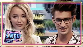 Kissing At The Tills! Love Island's Harley and Chris Couple Up In Store! | Supermarket Sweep