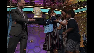 2022 Scripps National Spelling Bee Winning Moment