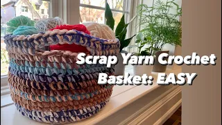 Crochet Basket - EASY