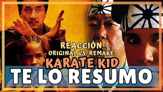 😆 Reacción Original Vs. Remake | Karate Kid | Al crecer pierden la gracia 😂