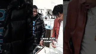 Lil Baby Brings Out Bricks of Cash At ICEBOX!! (MUST SEE) #shorts