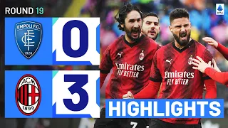 EMPOLI-MILAN 0-3 | HIGHLIGHTS | Rossoneri brush Tuscans aside | Serie A 2023/24