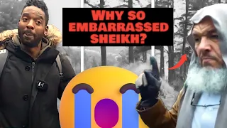 Sheikh Can't Defend Muhammad's Violent Behavior.