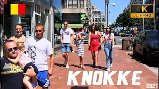 KNOKKE | BELGIUM Walking Tour 4k60fps مدينة كنوك - بلجيكا 2021