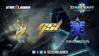 2017 GSL S3 Final: sOs (P) vs INnoVation (T)