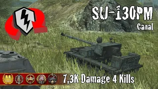 SU-130PM  |  7,3K Damage 4 Kills  |  WoT Blitz Replays