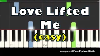 Love Lifted Me Easy Piano Tutorial - Christian Hymn