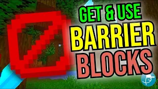 How to GET and USE Barrier Blocks in Minecraft Java/Bedrock