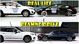 Crash test | Beamng drive vs Real life #5