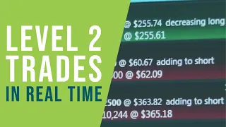 Real Trades Using Tape Reading With Three Proprietary Traders