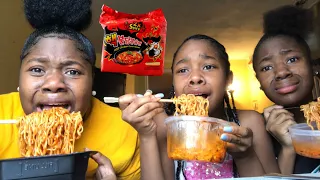 2X SPICY NOODLES CHALLENGE *I cried*