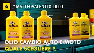 OLIO CAMBIO: come scegliere il LUBRIFICANTE TRASMISSIONE giusto per AUTO e MOTO?