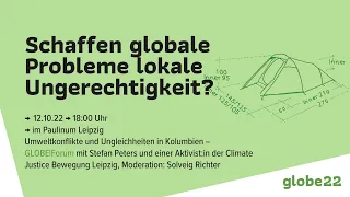 Schaffen globale Probleme lokale Ungerechtigkeit? Umweltkonflikte und Ungleichheiten in Kolumbien.