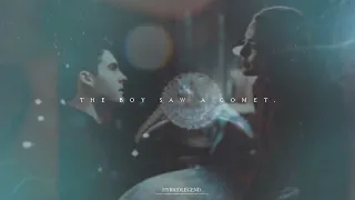 the boy saw a comet. | theo x hope