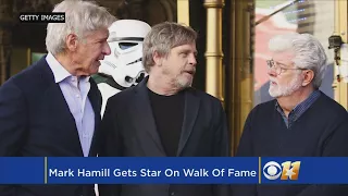 Mark Hamill Gets Star On Walk Of Fame