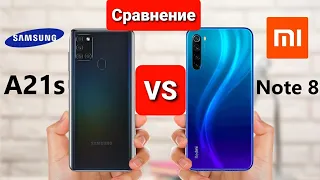 Сравнение|| Redmi Note8 vs Samsung A21S