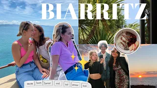 BIARRITZ VLOG | sunsets, beach days & laughs