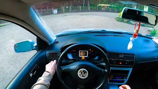 Volkswagen Golf IV GTI 1.8T (262HP) ACCELERATION, SOUND TEST DRIVE POV #1 fanVAG