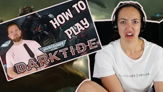 HannaH learns 'How to Play WARHAMMER 40k: DARKTIDE' -- NewGamerWatches #18