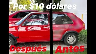 Restaurar la pintura de tu auto con poco dinero // Proyecto MK2 // AngelGarcia7