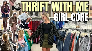 Winter Thrift With Me + Try on Girly Pinterest Aesthetic