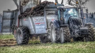 🇵🇱Kopiąca się renata?!Valtra slalonem?!Czyli oporowe rozrzucanie obornika 2023!//Agro Renault Team🇵🇱