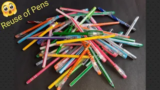 3 Best Craft Ideas Out Of Waste Pens | Reuse Of Old Pens | Best Out Of Waste Craft Ideas