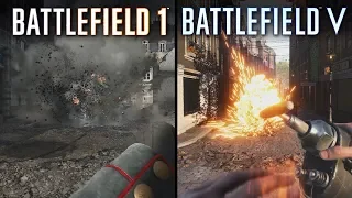 Battlefield V vs Battlefield 1 | Direct Comparison