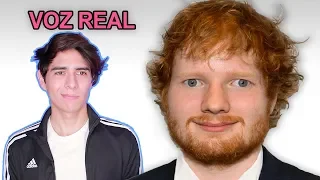 Escuchando la Voz Real de Ed Sheeran sin Autotune | Vargott