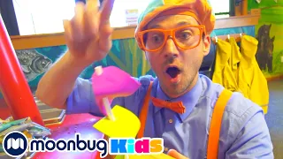 BLIPPI en Français | Blippi visite le Musée des Sciences | Vidéos Pour Enfants | Moonbug en Français