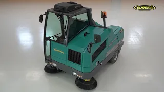 Industrial Sweeper Eureka BULL 200 | With BULLsystem patented technology