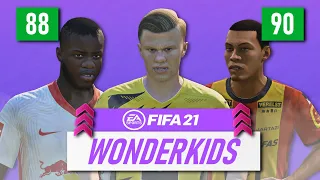 EVERY WONDERKID YOU NEED TO BUY ON FIFA 21 CAREER MODE