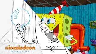 "SpongeBob's Big Birthday Blowout" 🎈 Animatic #1 | SpongeBob SquarePants